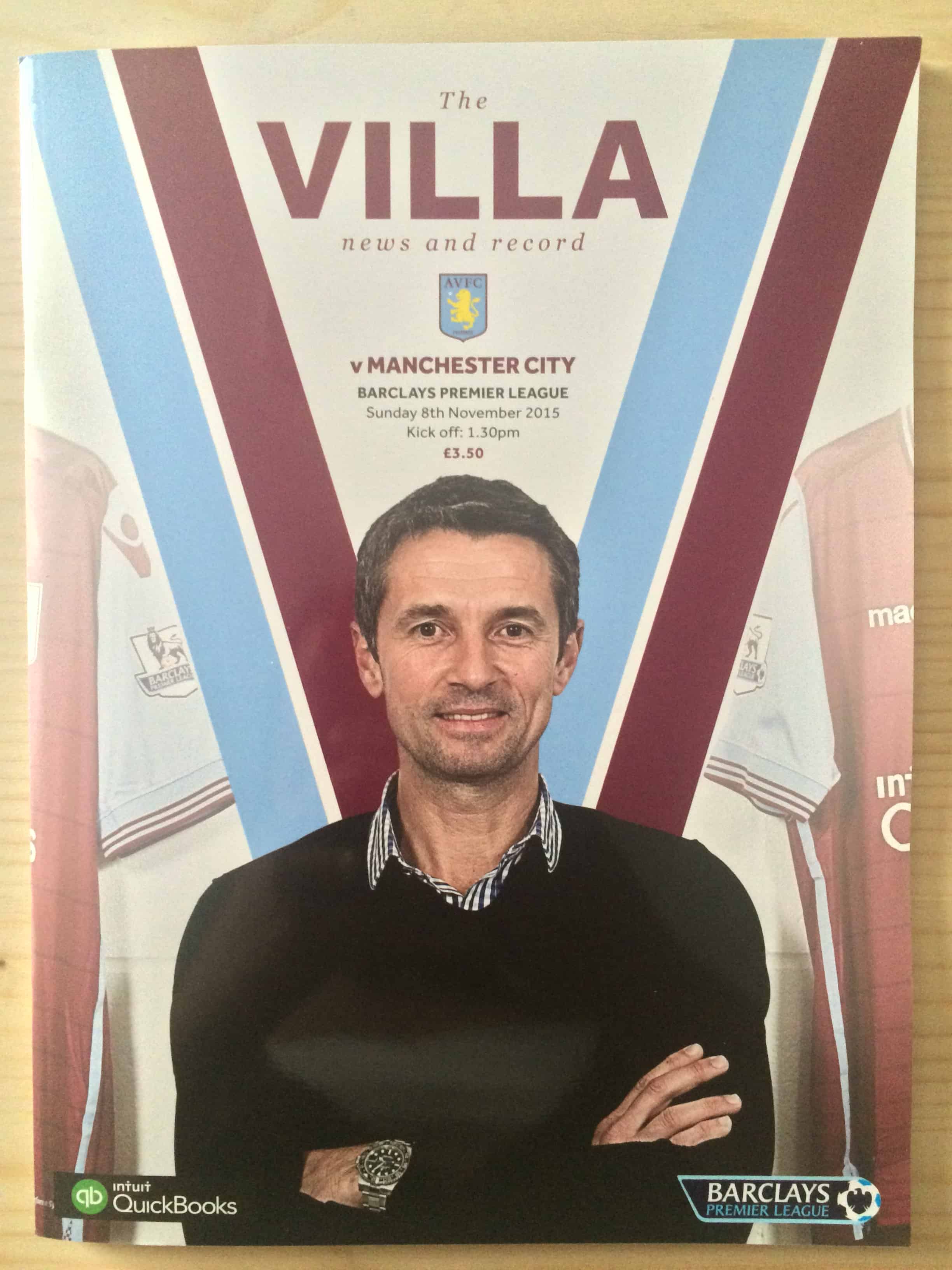 Aston Villa FC v Manchester City FC